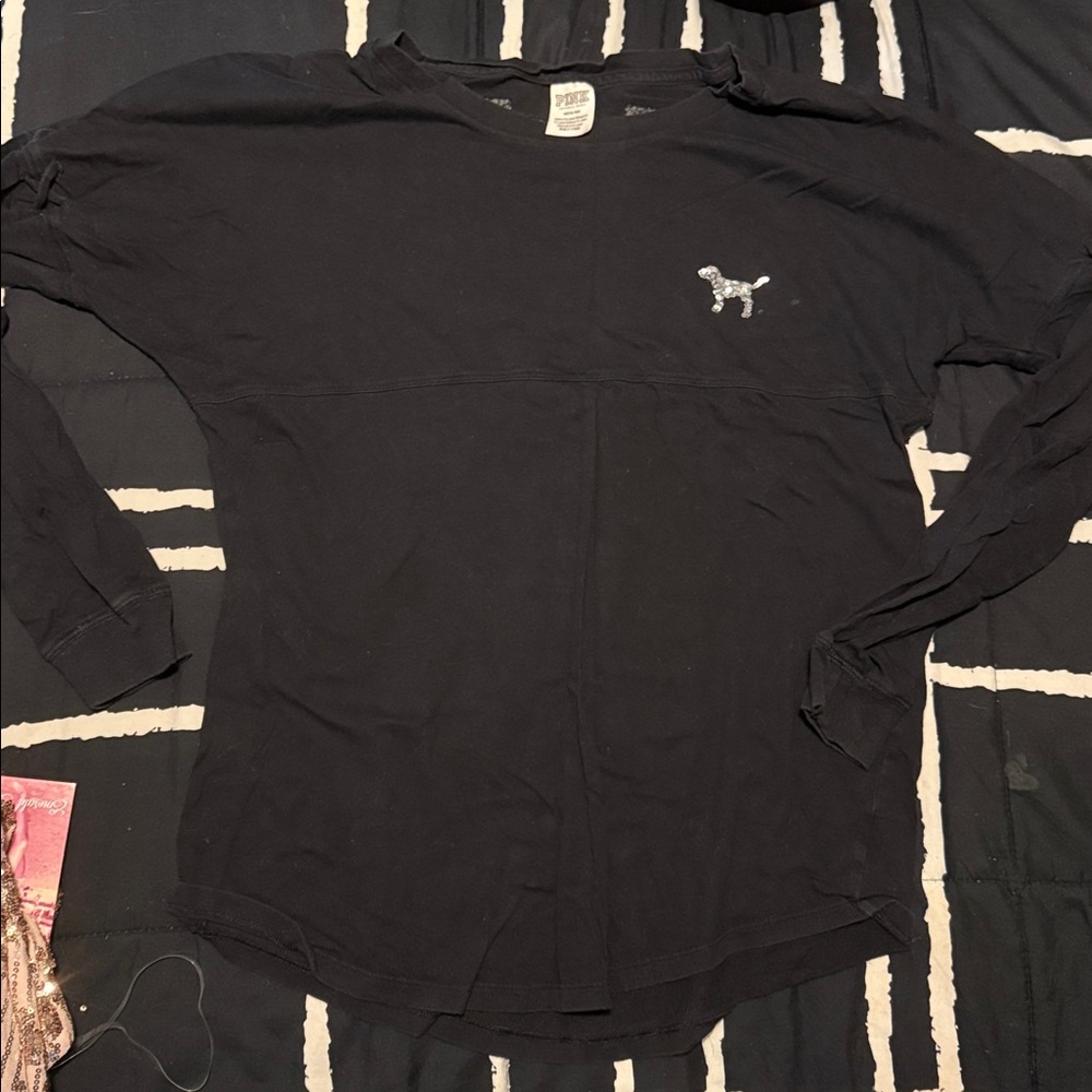 PINK Victoria's Secret Black Top